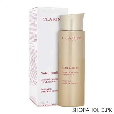 clarins paris nutri lumiere renewing treatment essence 200ml main image