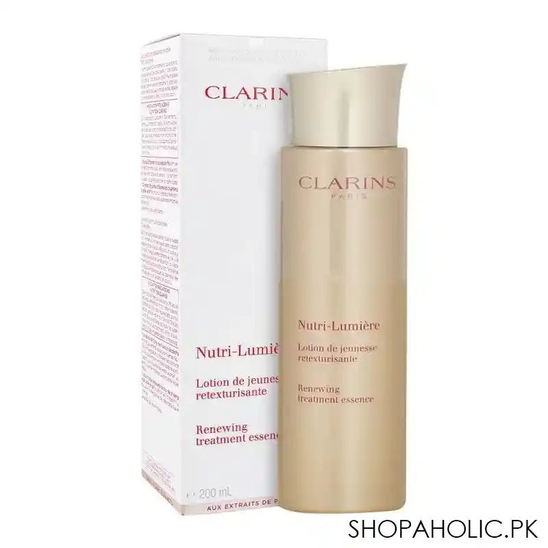 clarins paris nutri lumiere renewing treatment essence 200ml main image