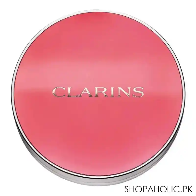 clarins paris radiance & color long wearing joli blush, 06 cheeky coral image2