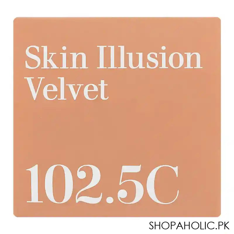 Clarins Paris Skin Illusion Velvet Natural Mattifying & Hydrating Foundation, 102.5C - Image 6