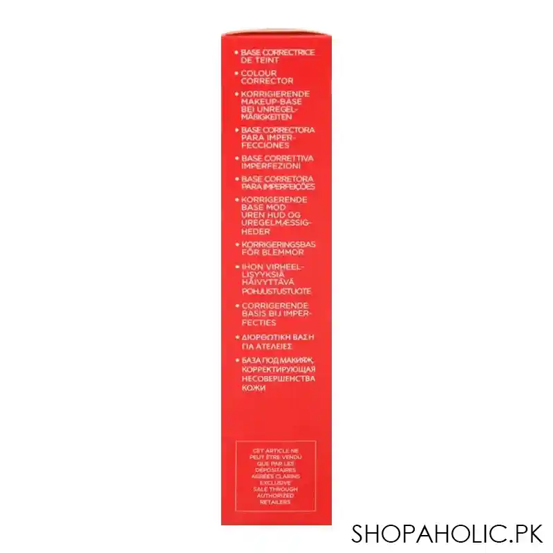 clarins paris sos primer, visibly minimizes dark spots, preps & hydrates, 03 coral image4