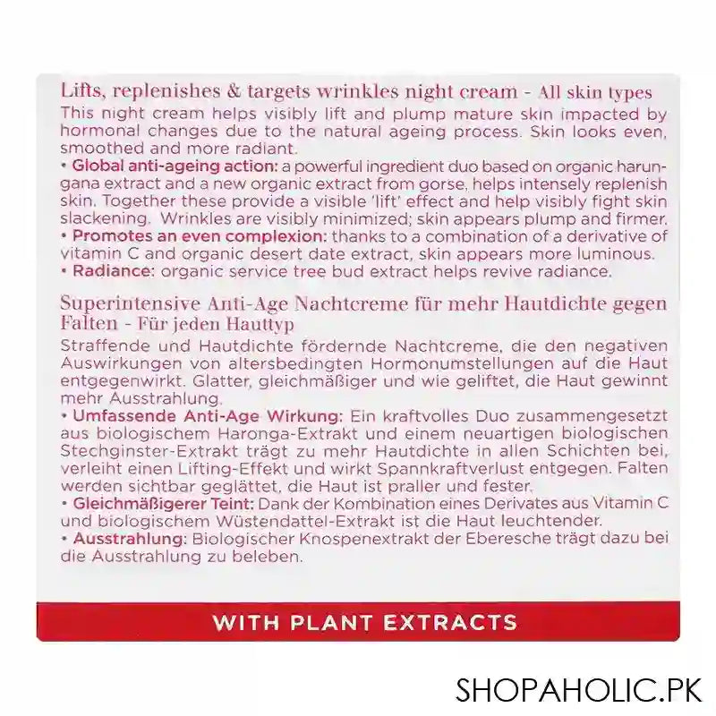Clarins Paris Super Restorative Night Cream, All Skin, 50ml - Image 2
