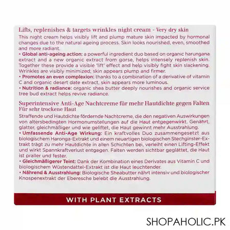 Clarins Paris Super Restorative Night Cream, Very Dry Skin, 50ml - Image 5
