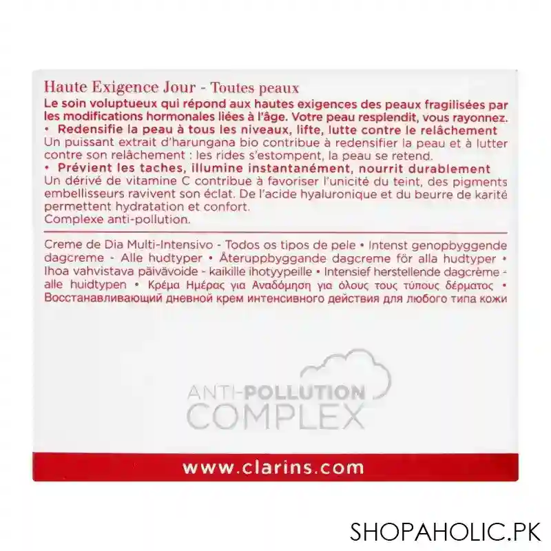 clarins paris super restorative replenishing day cream, all skin types, 50ml image4