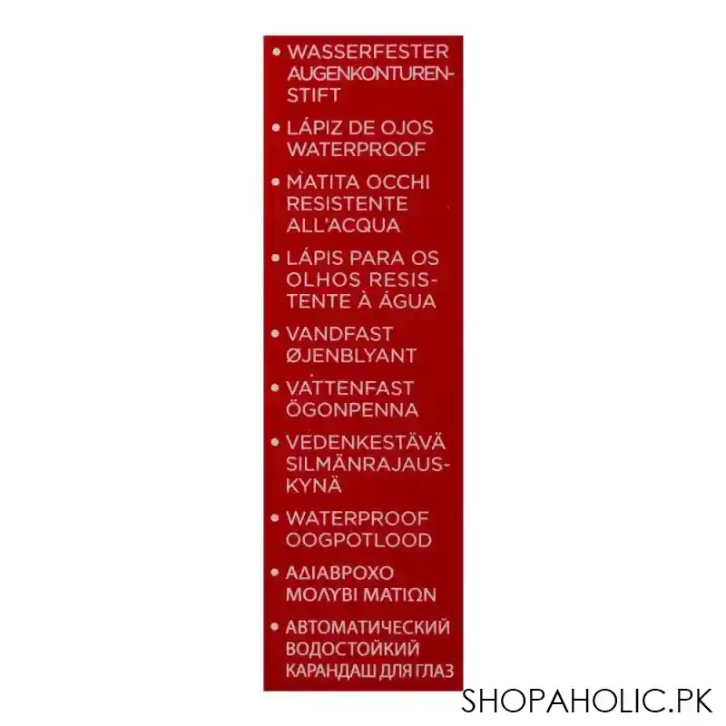 clarins paris waterproof pencil eyeliner, long lasting, 02 chestnut image5