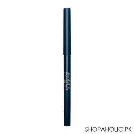 clarins paris waterproof pencil eyeliner, long lasting, 03 blue orchid image2