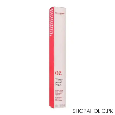 clarins paris waterproof pencil eyeliner, long lasting, 03 blue orchid image3