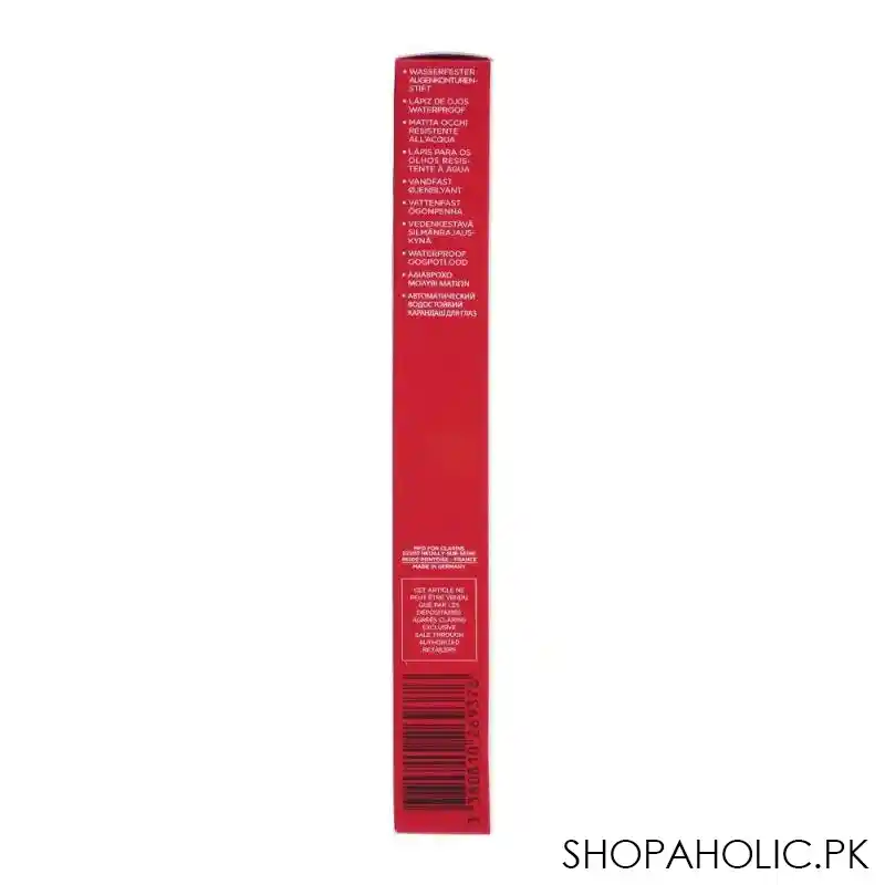 clarins paris waterproof pencil long lasting eyeliner, 04 fig image5