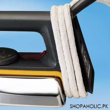 classic dry iron 1000w with aluminium soleplate for smooth and fast ironing image3