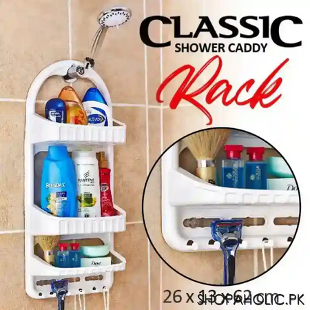 Classic Shower Caddy Rack - Main Image