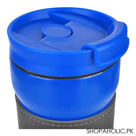 Classic Vacuum Bottle, Hot & Cool 18/8, Stainless Steel Insulated Travel Mug, 550ml, 7.5in (H) x 3.3in (W), Blue - Image 3