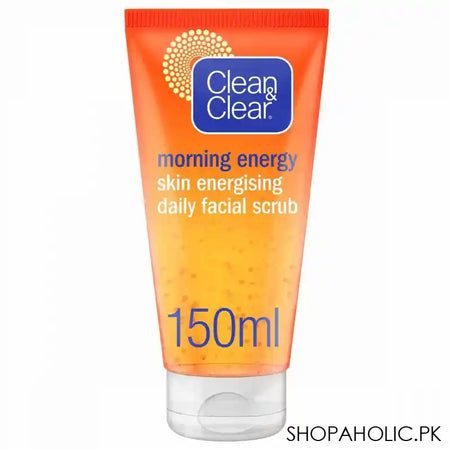 Clean & Clear Morning Energy Shine Control Daily Facial Scrub, Oil-Free, 150ml - Image 4