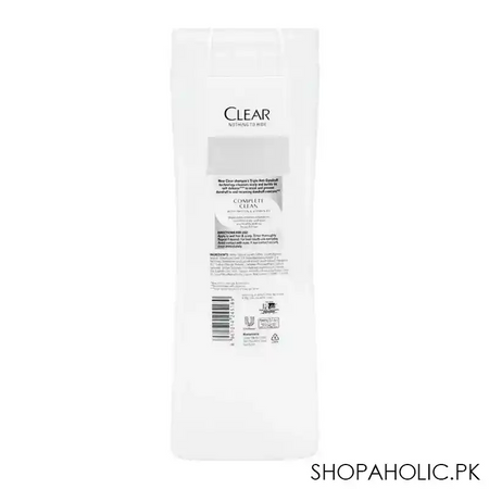 clear anti dandruff complete clean shampoo, 180ml image3