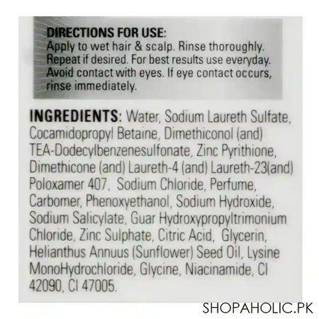 clear anti dandruff complete clean shampoo, 380ml image3