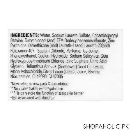 clear lemon fresh triple anti dandruff shampoo, 400ml image4
