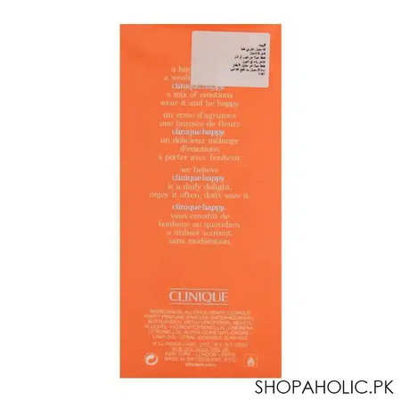 clinique happy eau de parfum for women 100ml image3