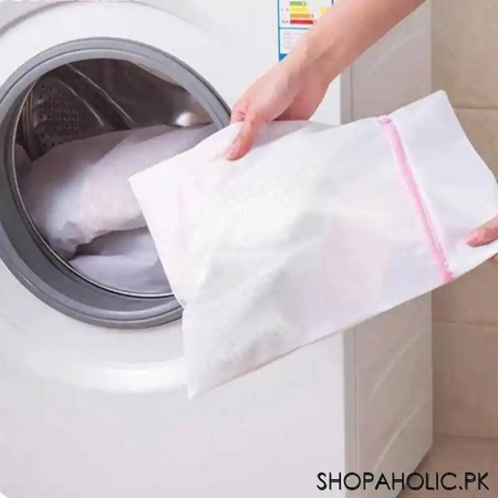 cloth washing laundry net mesh bag image2
