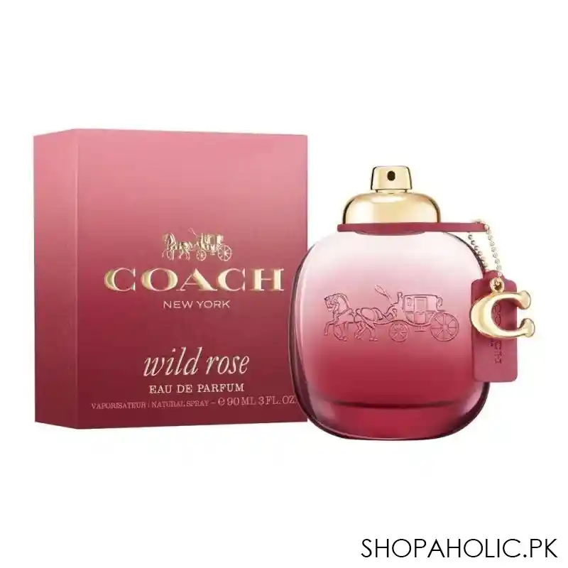 coach wild rose eau de parfum, for women, 90ml image2