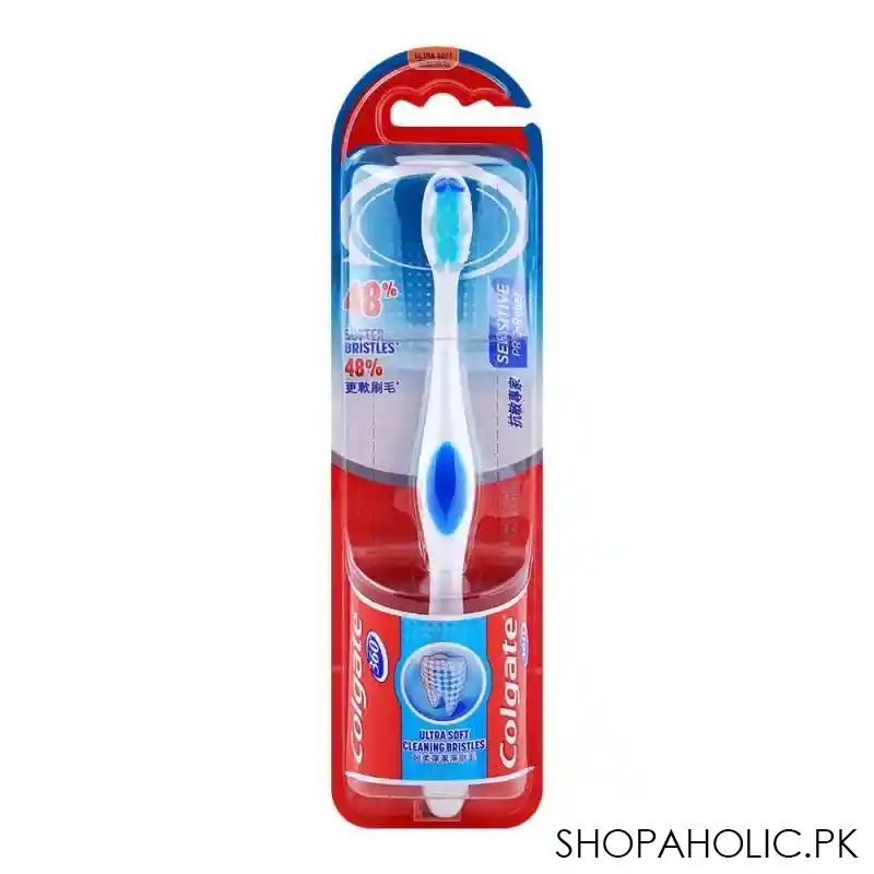 colgate 360 degree sensitive pro relief ultra soft tooth brush image2