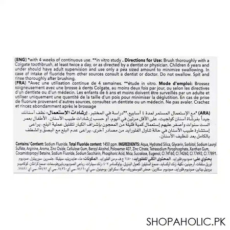 Colgate Advanced Whitening Toothpaste, 100ml - Image 3