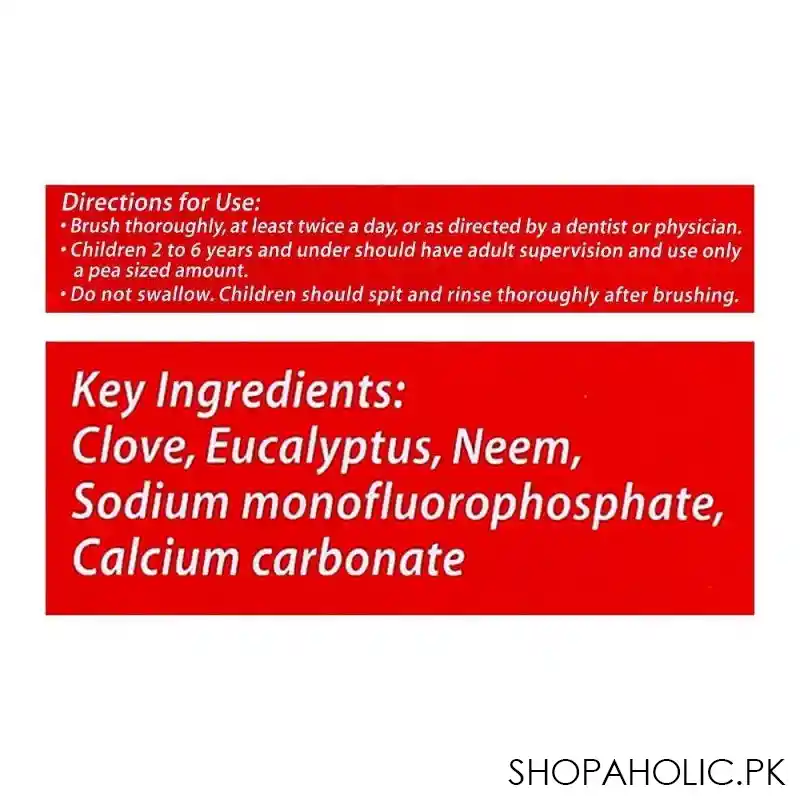 colgate herbal toothpaste 200gm image6