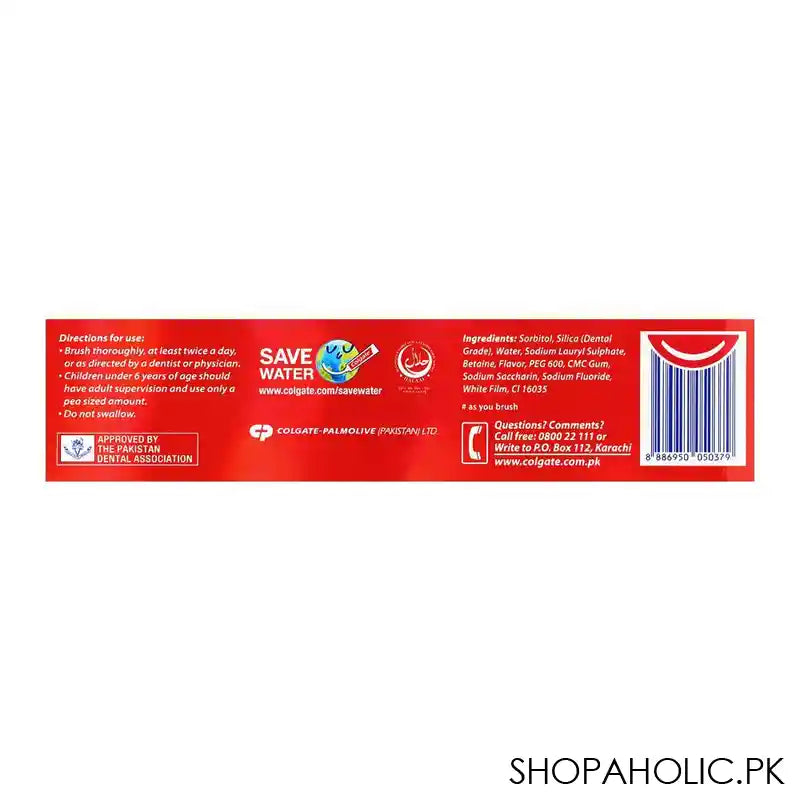 Colgate Max Fresh Red Gel Spicy Fresh Tooth Paste 125g+25g 20% Extra Free - Image 2