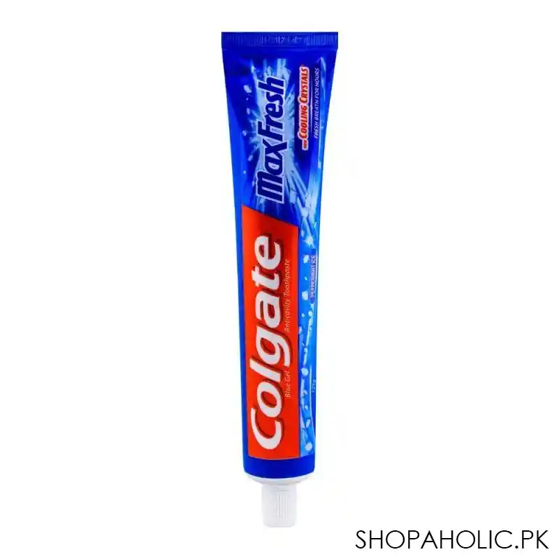colgate maxfresh blue gel peppermint ice toothpaste 125gm image2