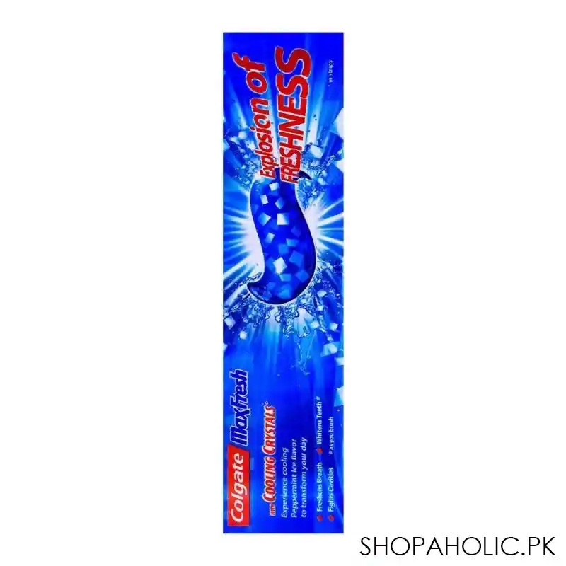 colgate maxfresh blue gel peppermint ice toothpaste 75gm image5