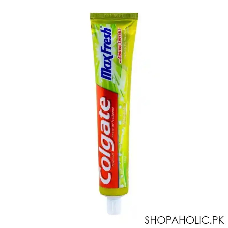 colgate maxfresh green gel citrus blast toothpaste 125gm image2