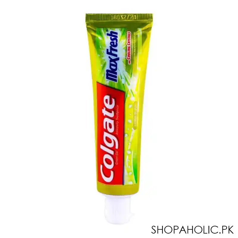 colgate maxfresh green gel citrus blast toothpaste 75gm image2