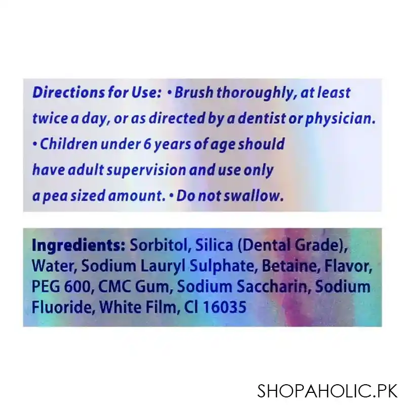 colgate maxfresh red gel spicy fresh toothpaste 125gm image6