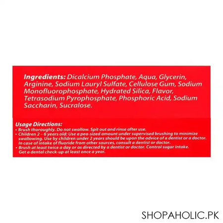 colgate maximum cavity protection amino power toothpaste, great regular flavour, 195g image4