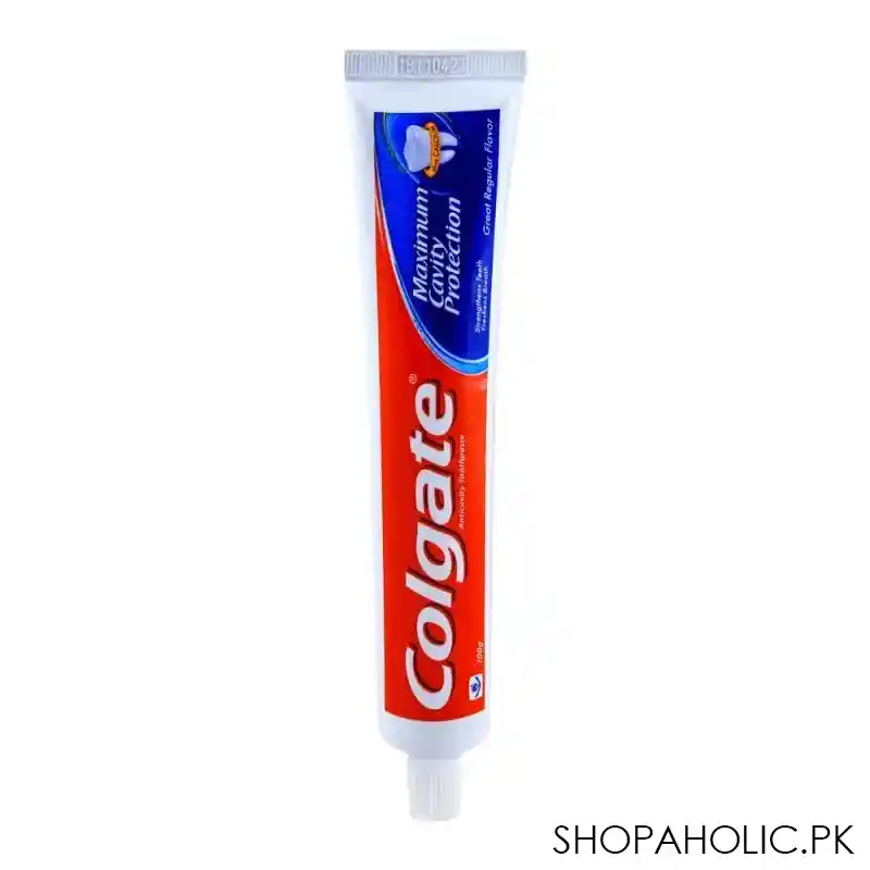 colgate maximum cavity protection great regular toothpaste 100gm image2