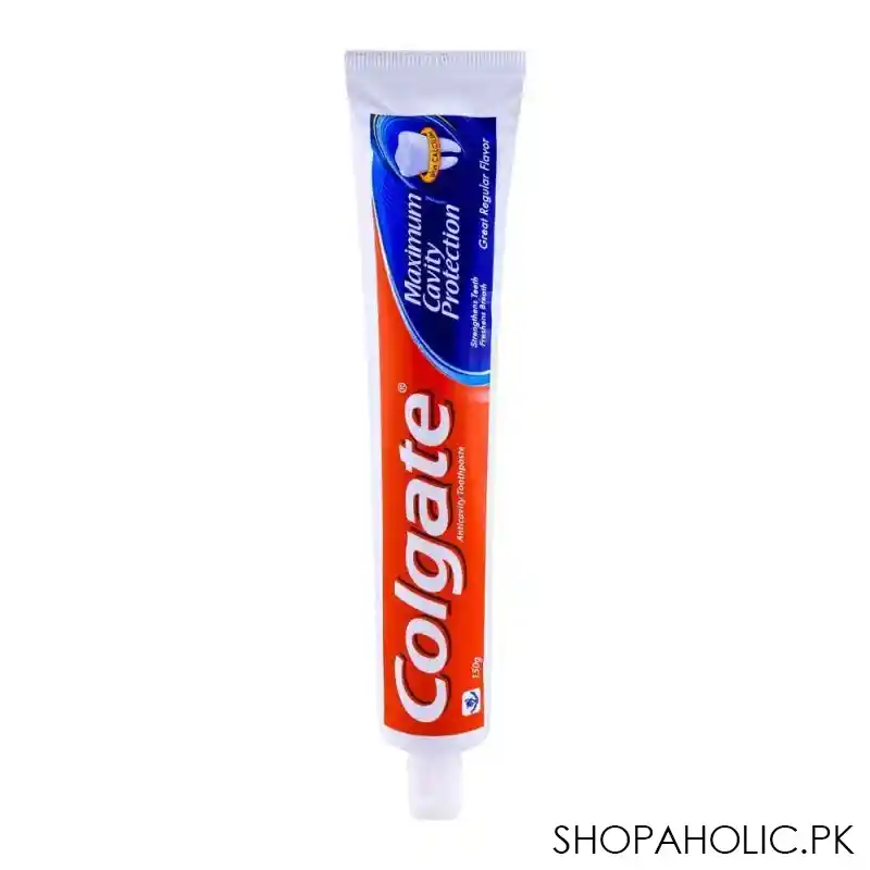 colgate maximum cavity protection great regular toothpaste 150gm image2
