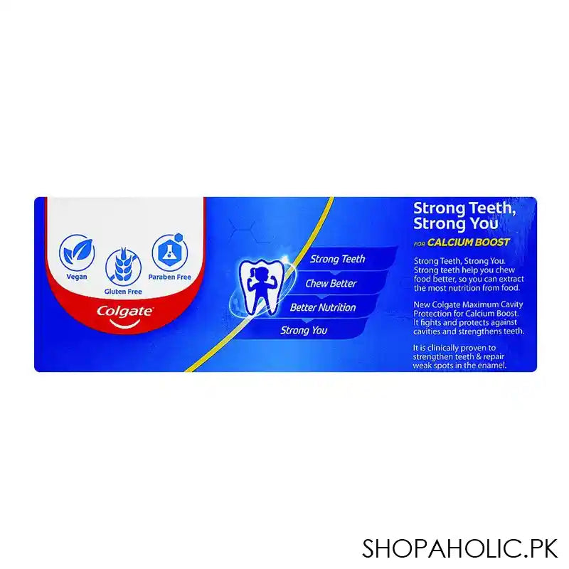 Colgate Maximum Cavity Protection Toothpaste, Buy-2 150g Get-1 75g Free - Image 4