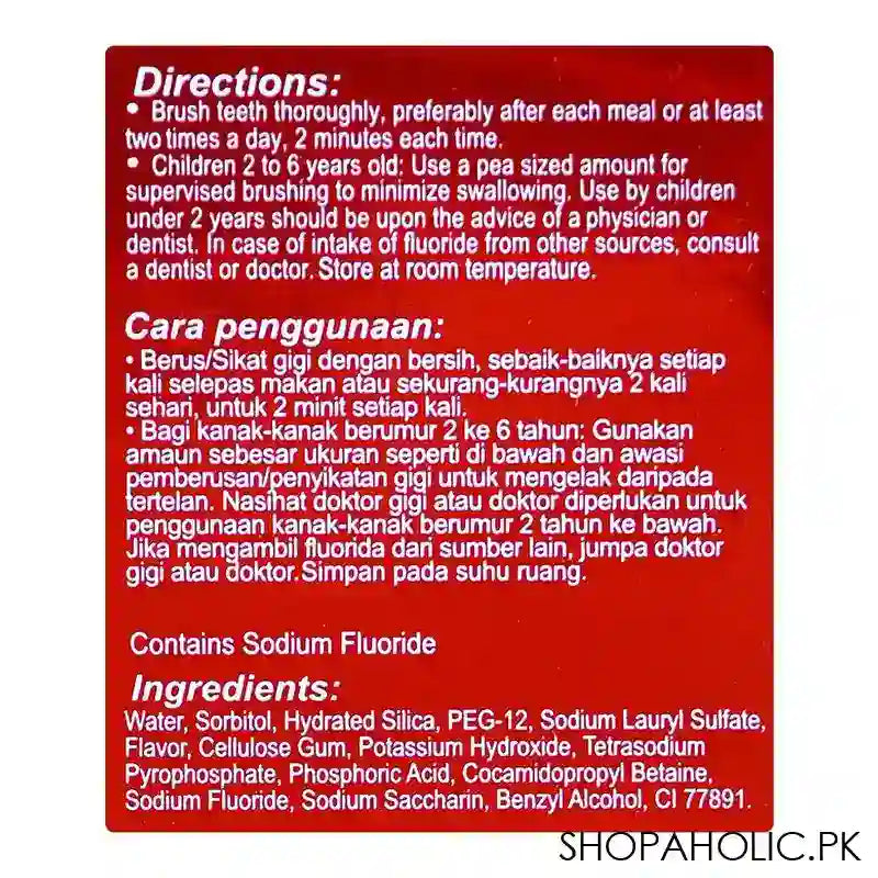 Colgate Optic White Mint Plus Mineral Toothpaste, 100g - Image 4