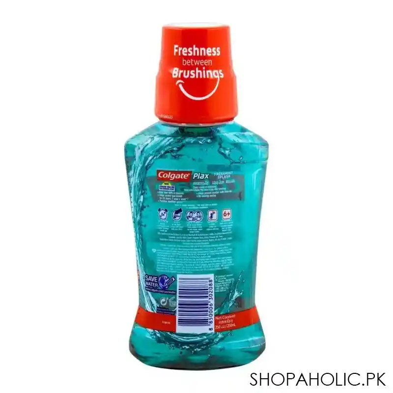 colgate plax freshmint splash mouthwash 250ml image3