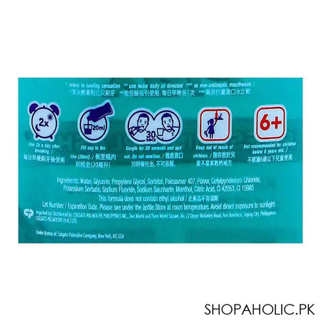 Colgate Plax Freshmint Splash Mouthwash 500ml - Image 4