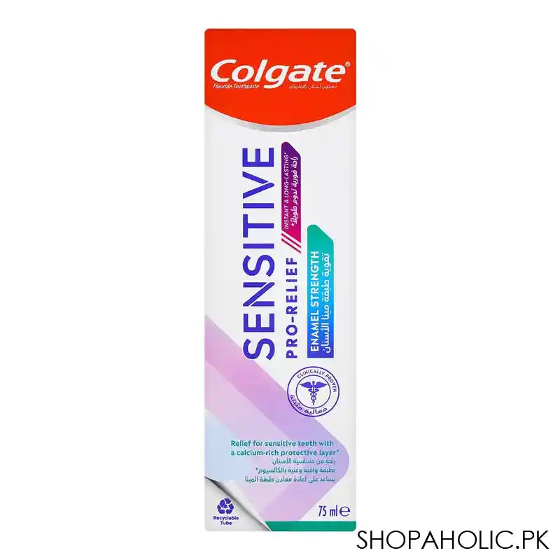 Colgate Sensitive Pro-Relief Enamel Strength Tooth Paste, 75ml - Image 2