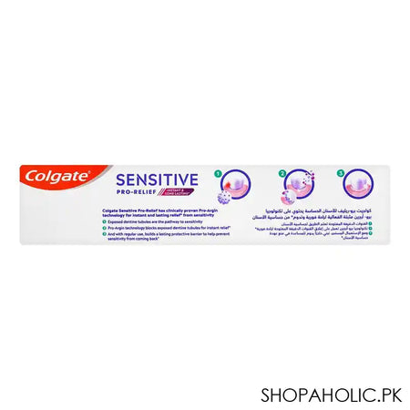Colgate Sensitive Pro-Relief Enamel Strength Tooth Paste, 75ml - Image 3