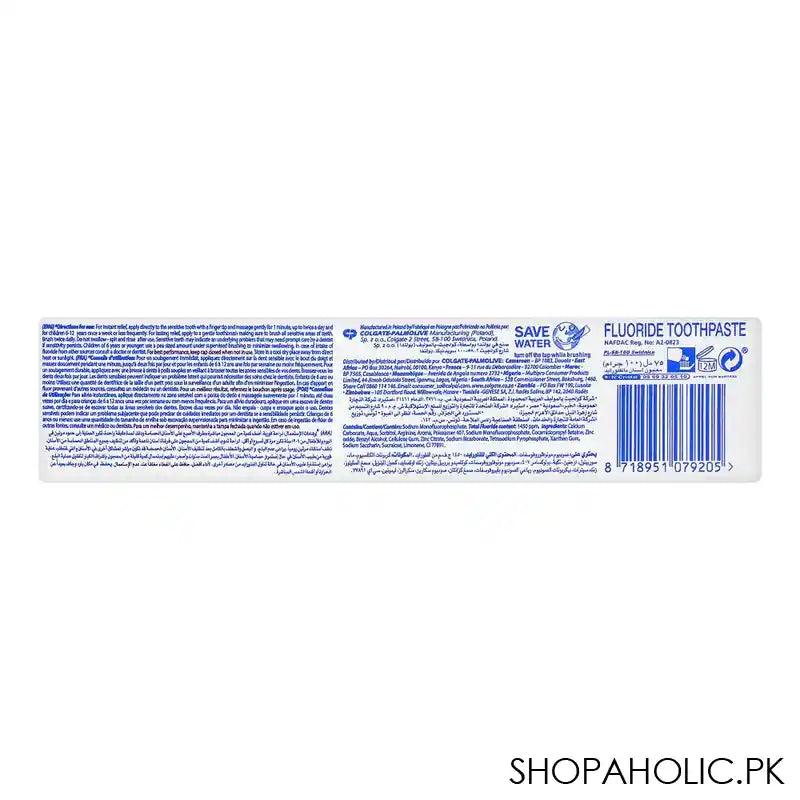 Colgate Sensitive Pro-Relief Repair & Prevent Tooth Paste, 75ml - Image 3