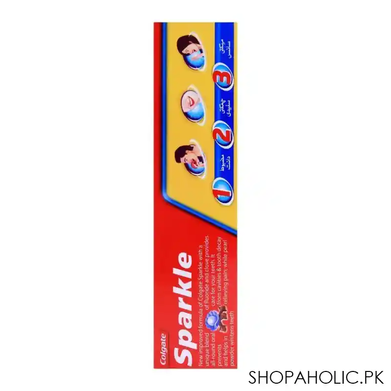 colgate sparkle toothpaste 200gm image4