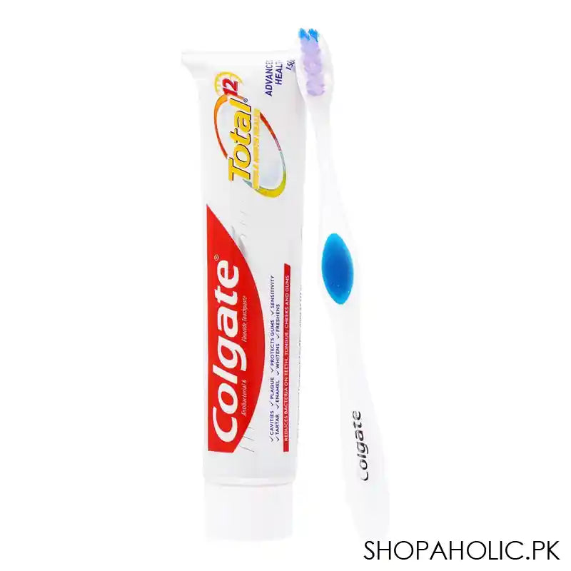 Colgate Total Advanced Health Toothpaste 150g + FREE Toothbrush - Main Image