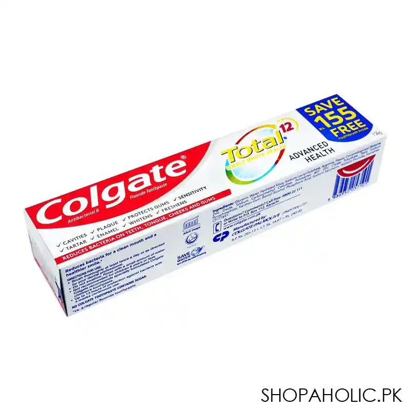 Colgate Total Advanced Health Toothpaste 150g + FREE Toothbrush - Image 3