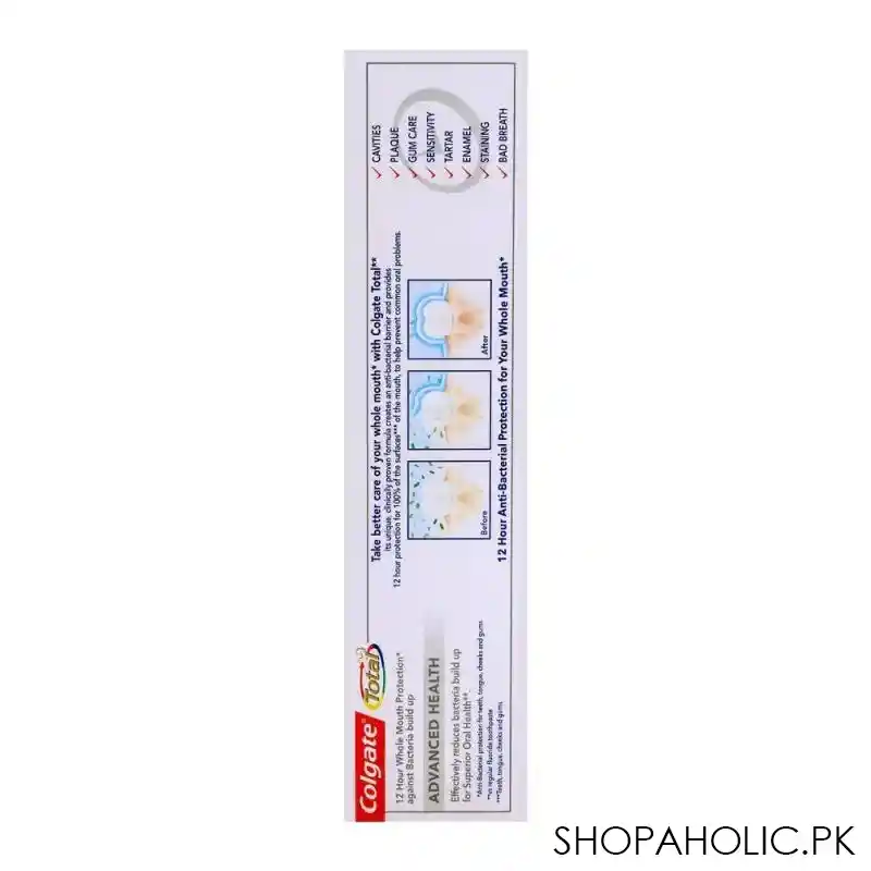 Colgate Advanced Toothpaste 3pk Buy Colgate Total Advanced Health Toothpaste 150gm Pakistan – Shopaholic.pk