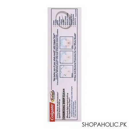 colgate total charcoal deep clean toothpaste 100gm image5