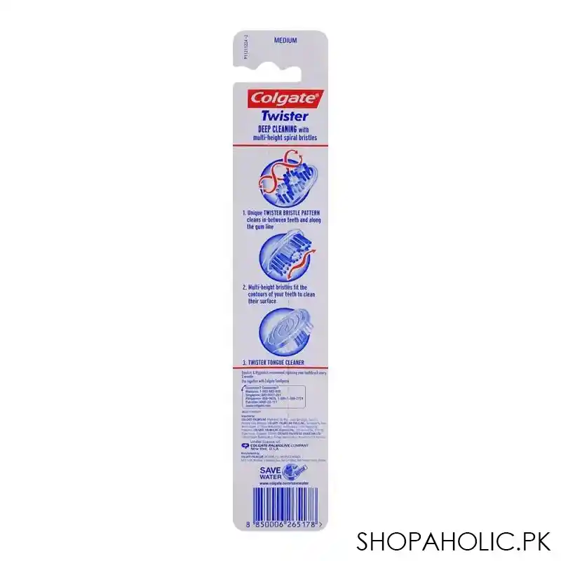 colgate twister deep cleaning medium toothbrush image3