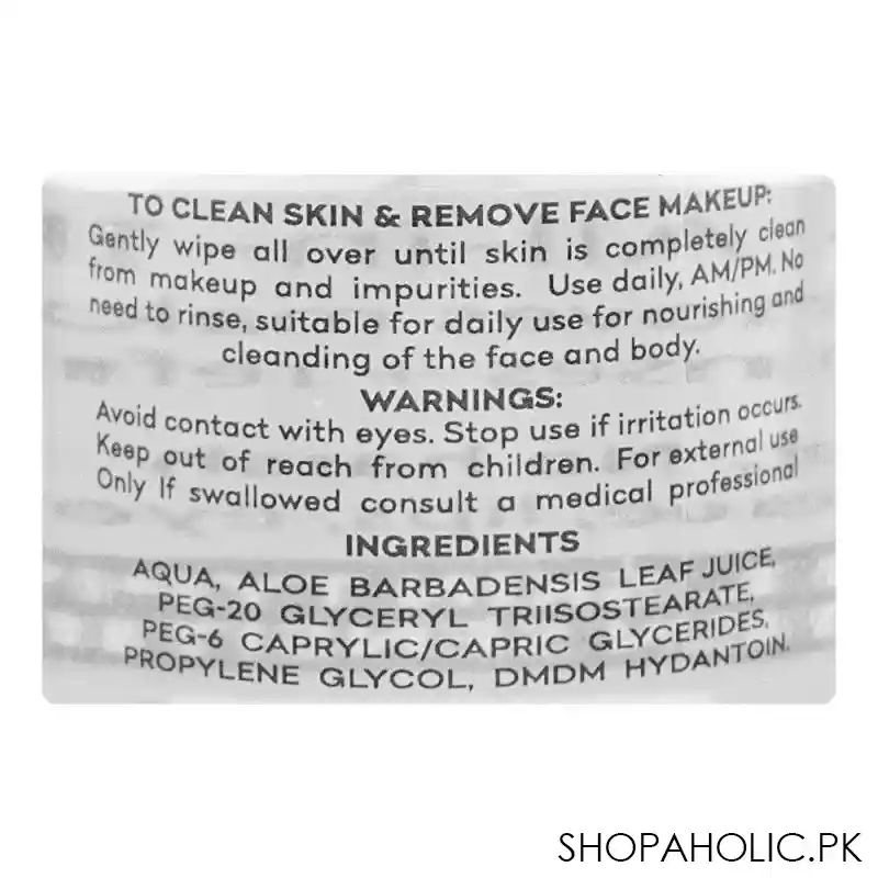 color studio aloe vera all in 1 miceller cleansing water, 100ml image3