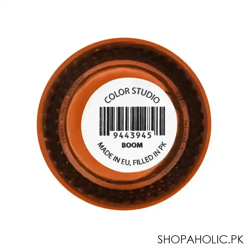 color studio aqua breathable nail polish, boom 6ml image2