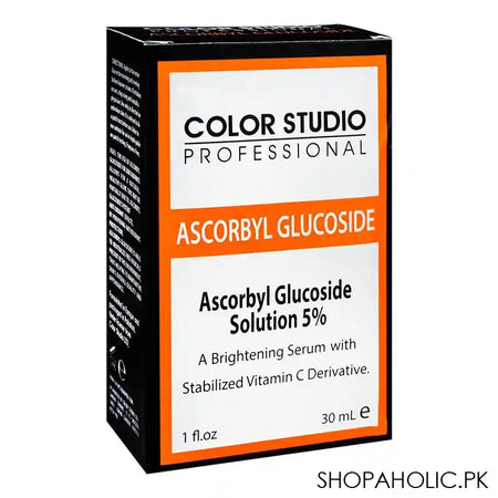 Color Studio Ascorbyl Glucoside Solution 5% Brightening Serum, Vitamin C, 30ml - Main Image